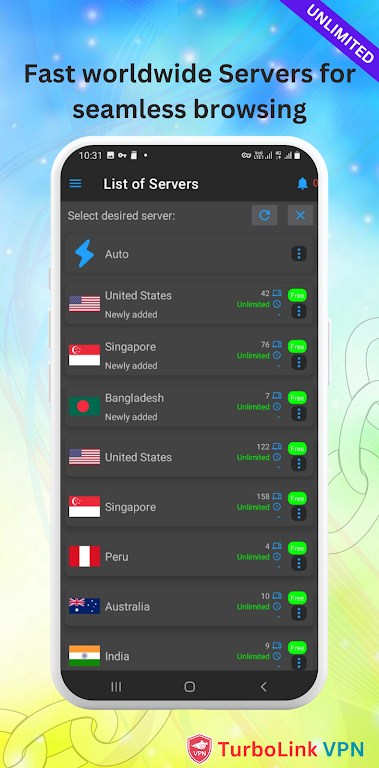 TurboLink VPN - Fast VPN Proxy应用截图第1张