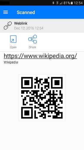 QR Code Reader QR Code Scanner應用截圖第3張