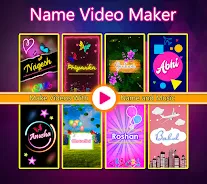 Name Video Maker - Status 2023 स्क्रीनशॉट 1