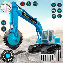 Heavy Excavator Rock Mining Captura de pantalla 0