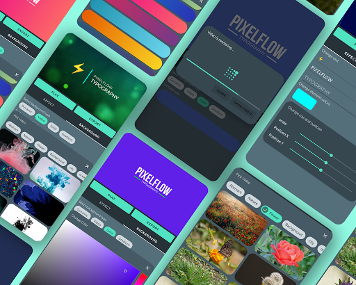 PixelFlow: Intro video maker スクリーンショット 1