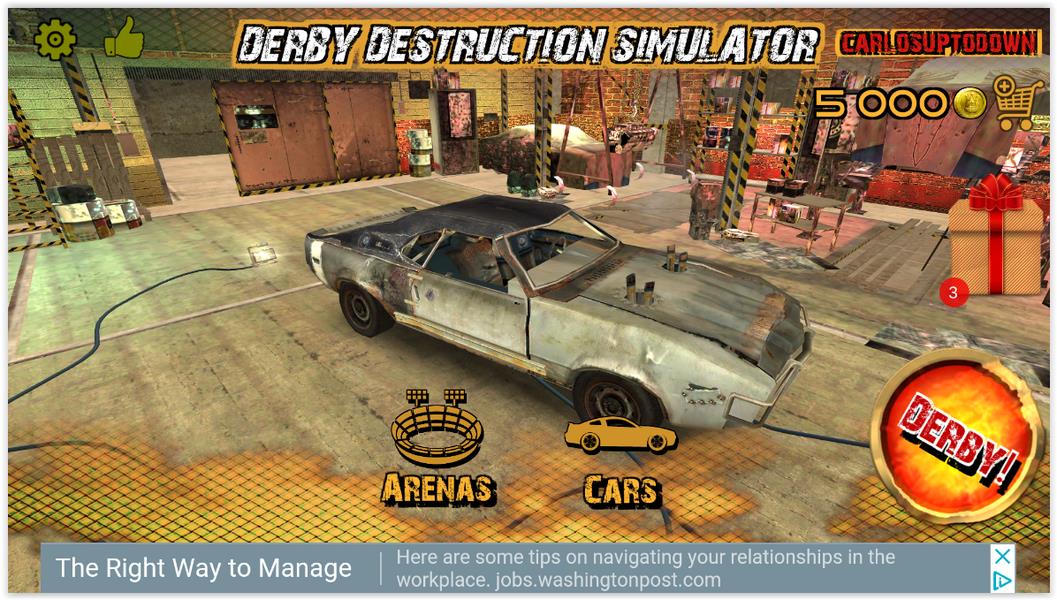 Derby Destruction Simulator Captura de tela 0