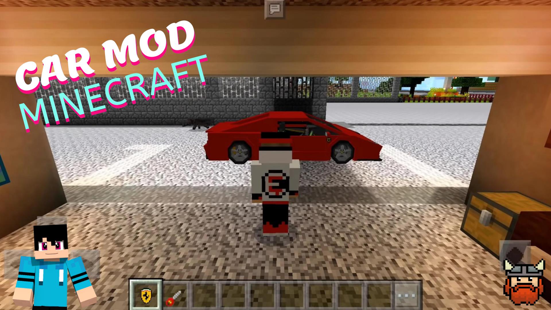 Cars Mod for Minecraft PE ဖန်သားပြင်ဓာတ်ပုံ 0