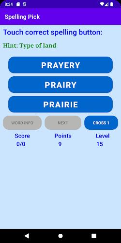 Spelling Pick Captura de pantalla 0