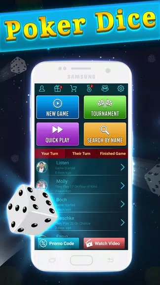 Yatzy - Free Dice Games Tangkapan skrin 0