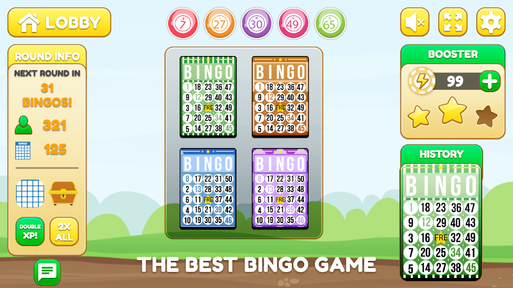 Bingo King-Free Bingo Games-Bingo Party-Bingo Captura de tela 1