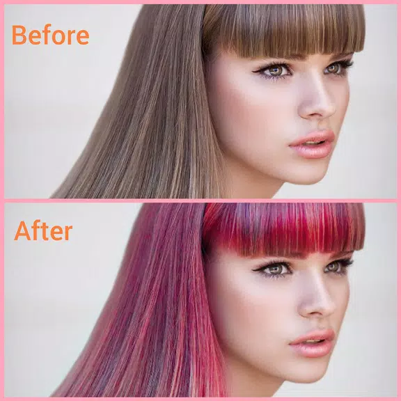 Hair Color Changer - Hair Dye應用截圖第0張