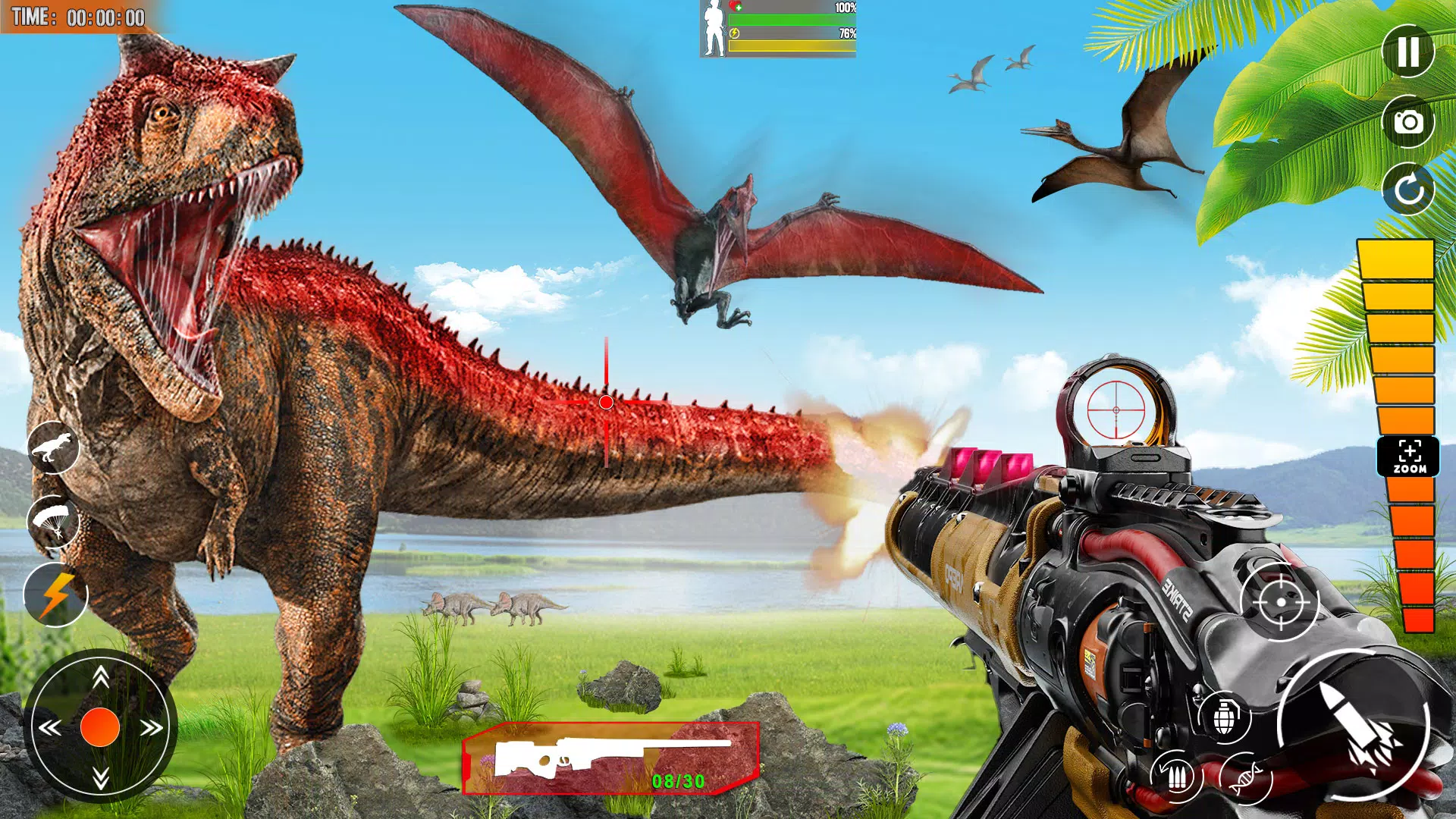 Wild Dinosaur Hunting Games Tangkapan skrin 1