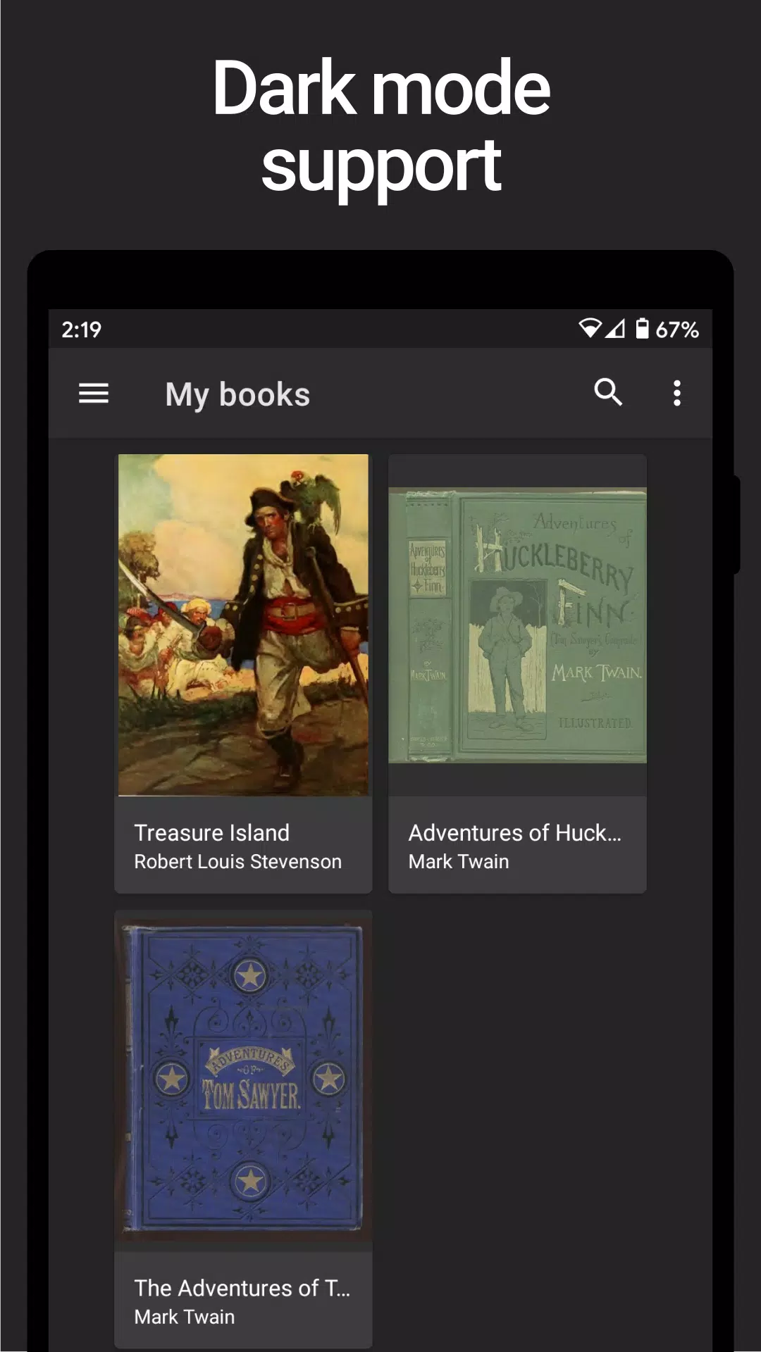 Lithium: EPUB Reader スクリーンショット 3