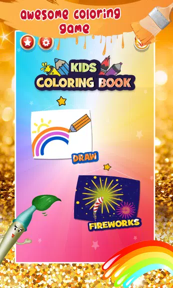 Kitchen Tools Coloring Book应用截图第0张