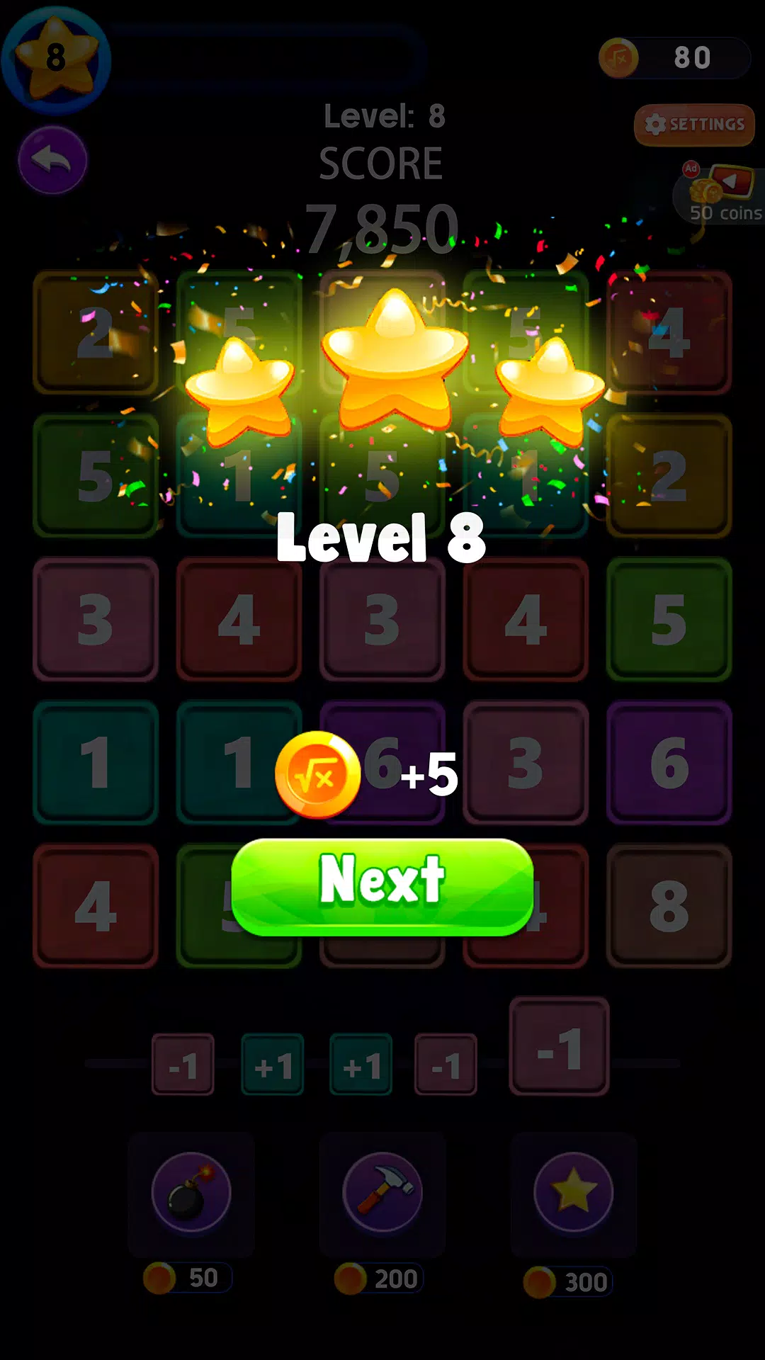 Number Merge Puzzle Match Ảnh chụp màn hình 3