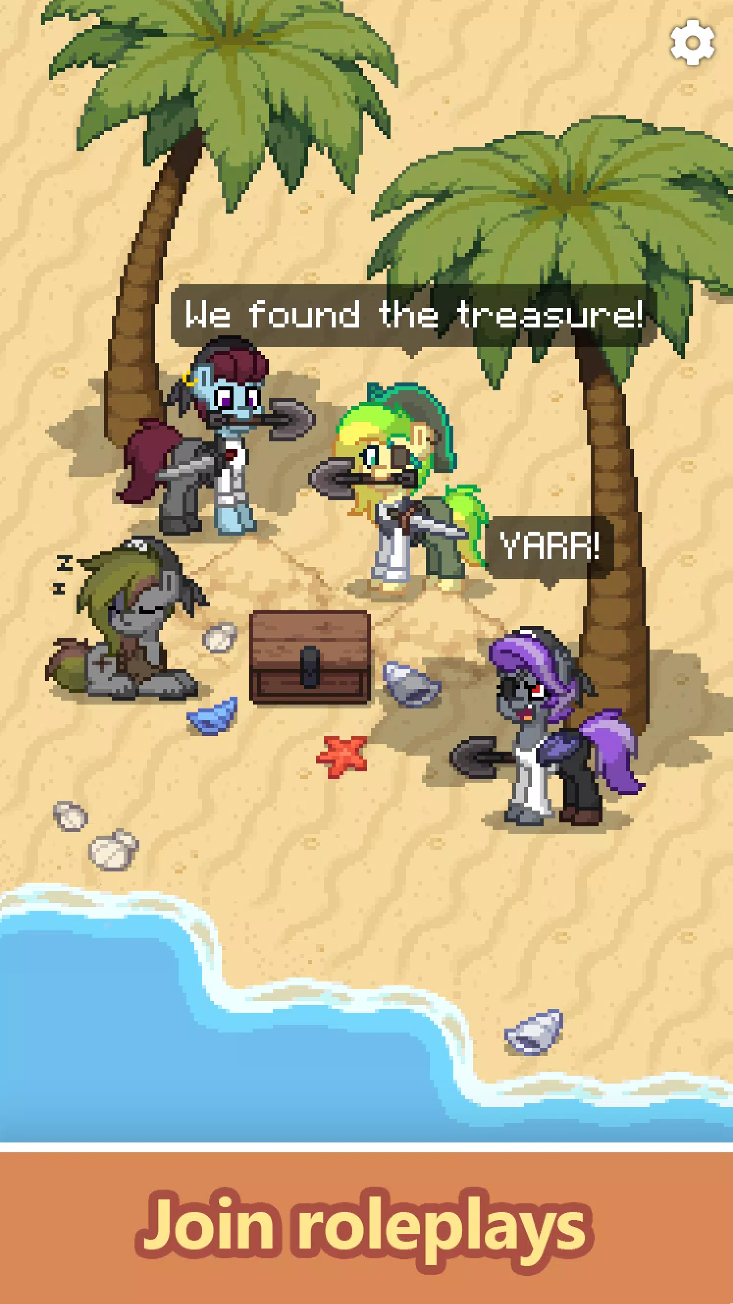 Pony Town - Социальная MMORPG Скриншот 2