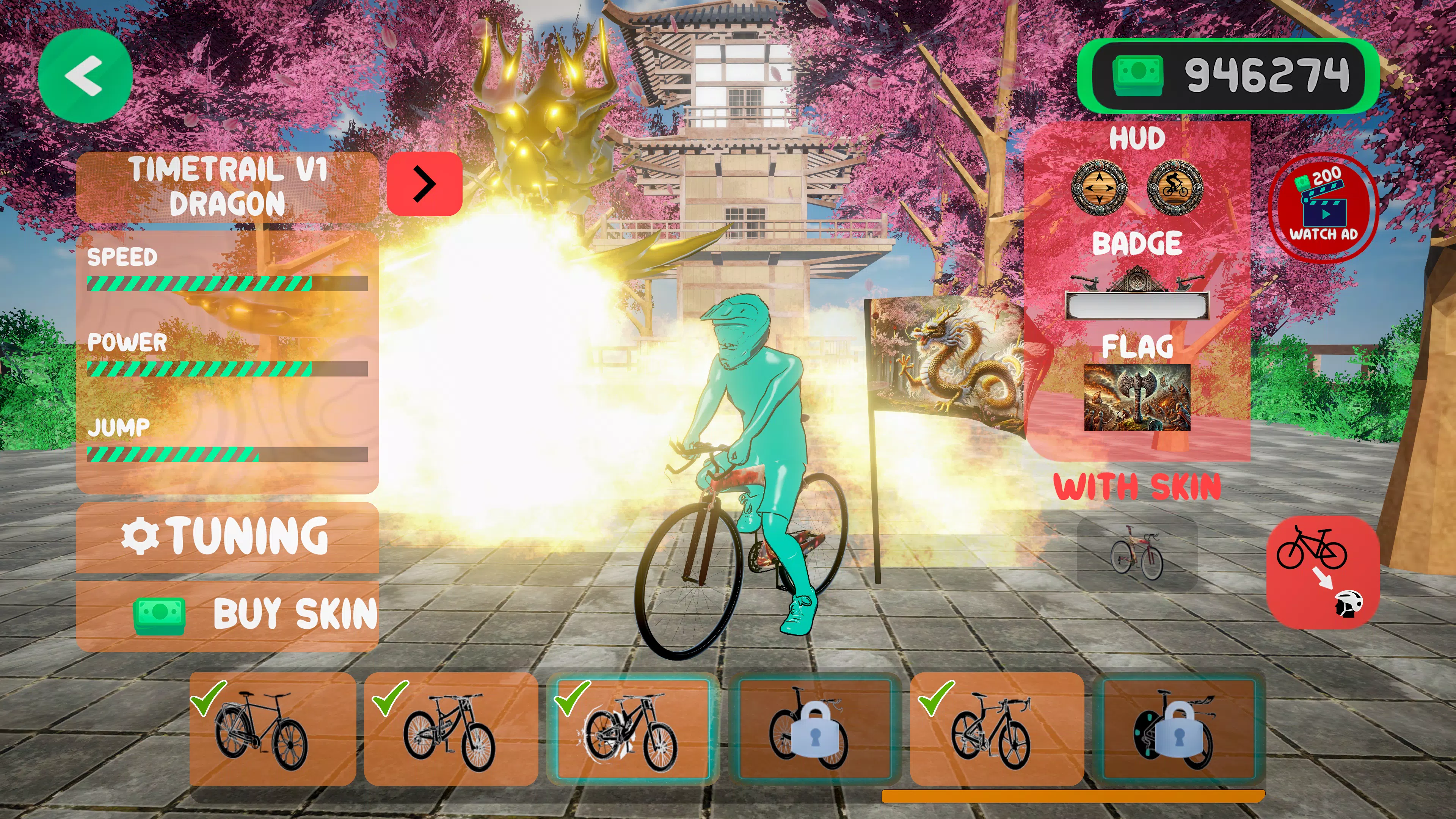 Bicycle Extreme Rider 3D スクリーンショット 1