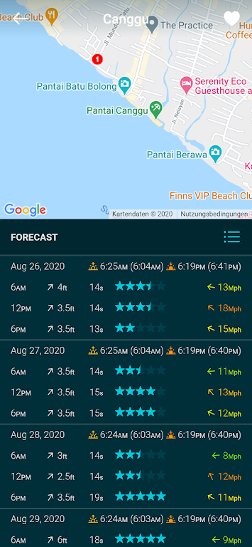 Spotadvisor Surf Forecast 스크린샷 2