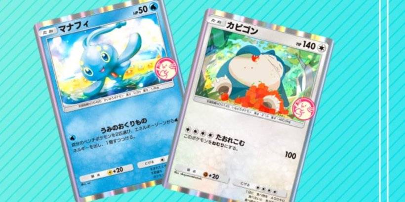 Pokémon TCG Pocket \ 'nin son Wonder Pick Etkinlik Özellikleri Manaphy ve Snorlax