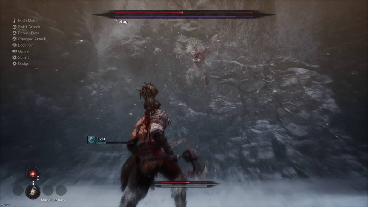 Yetuga Second Phase in The First Berserker: Khazan