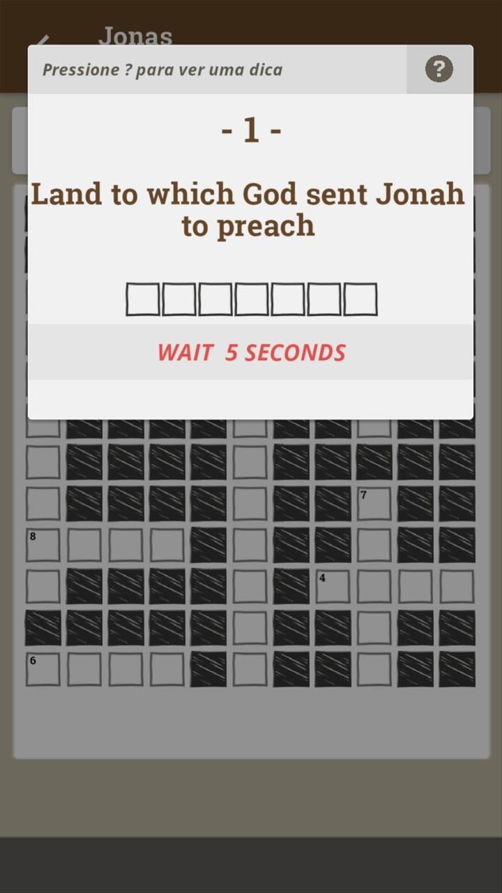 Schermata Biblical Crosswords 3