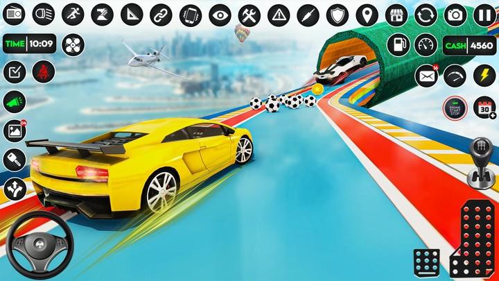 Ramp Car Stunt Racing-Car Game Schermafbeelding 0