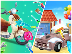 Truck wash games for boys 스크린샷 1