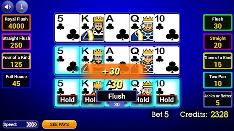 Schermata Video Poker: Multi Hand 3