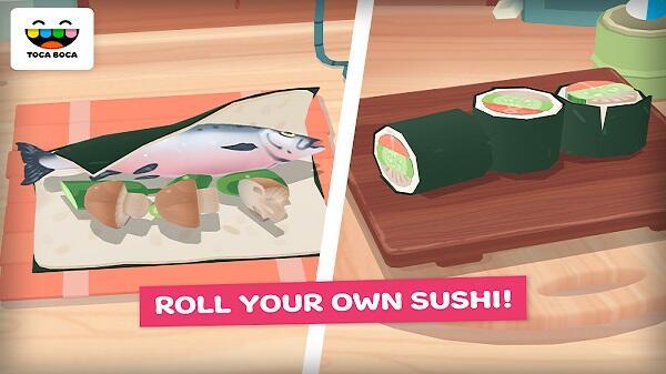 Toca Kitchen Sushi Tangkapan skrin 2