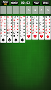 FreeCell [card game] Schermafbeelding 1