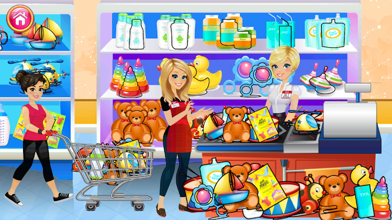 Supermarket Shopping Mall Game Screenshot 2