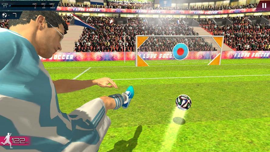 Football Championship-Freekick Captura de pantalla 1