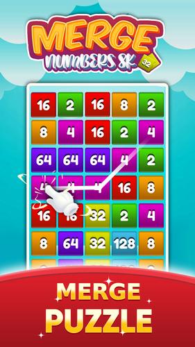 Schermata 2048 Number Merge Games Puzzle 2