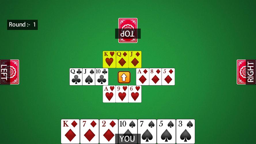 Hazari Card Game : 1000 Points Screenshot 3