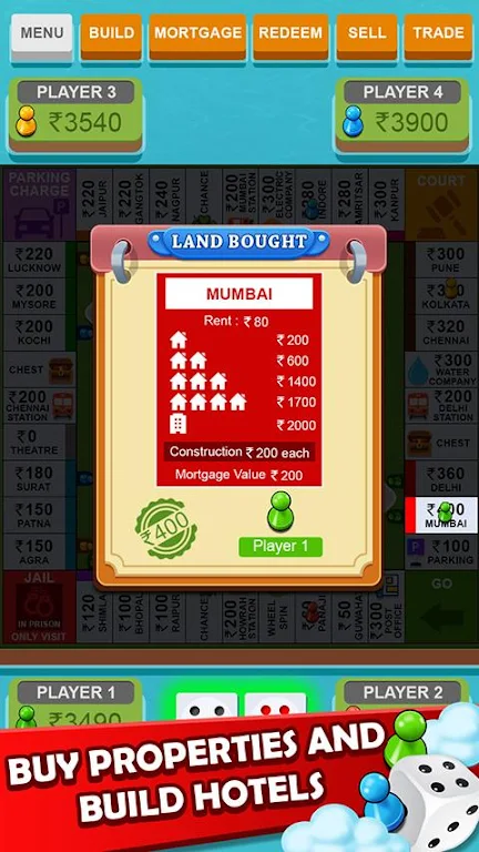 Vyapari Game : Business Dice Board Game Zrzut ekranu 2