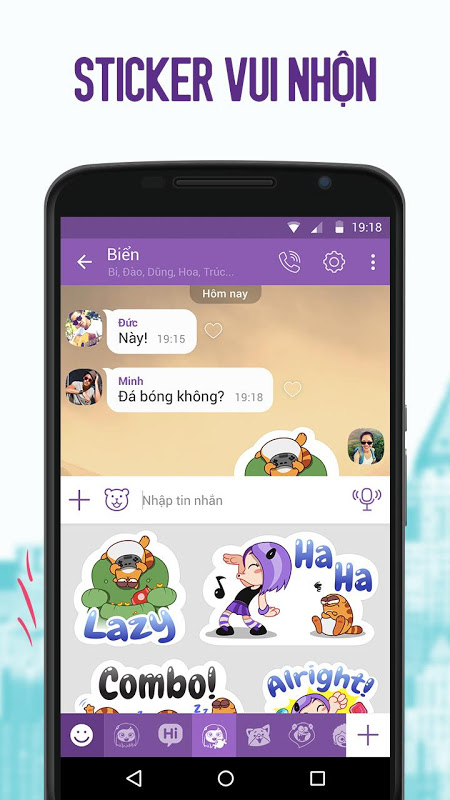 Viber Messenger Schermafbeelding 1