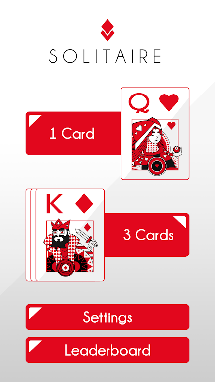 Solitaire - Klondike Redstone ภาพหน้าจอ 0