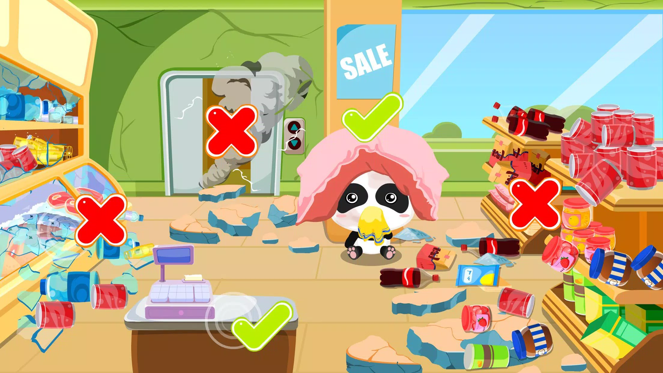 Baby Panda Earthquake Safety 1 Screenshot 2