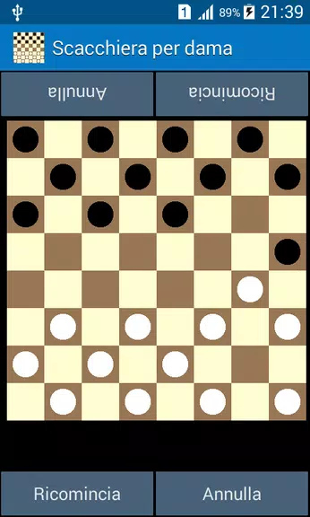 Italian Checkers - Dama Zrzut ekranu 0