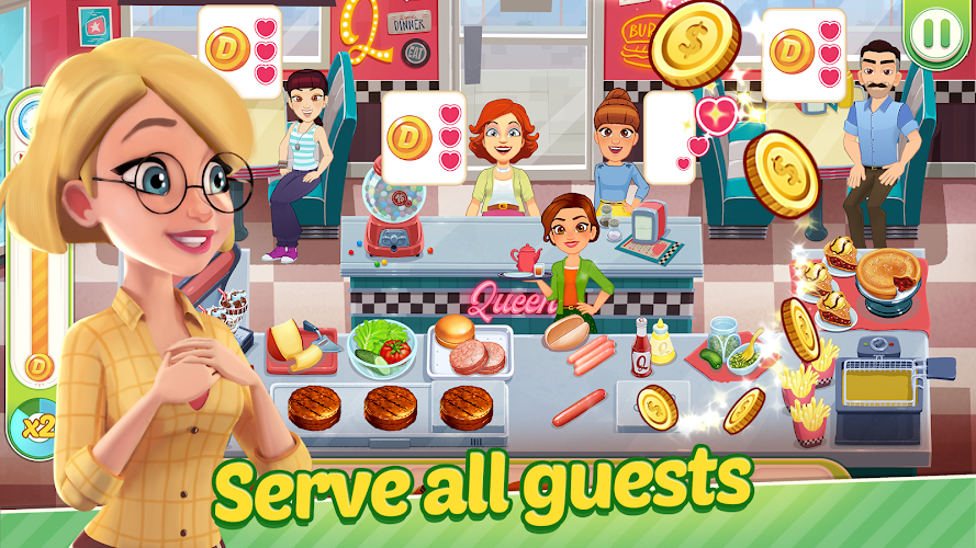 Schermata Delicious World - Cooking Game 2