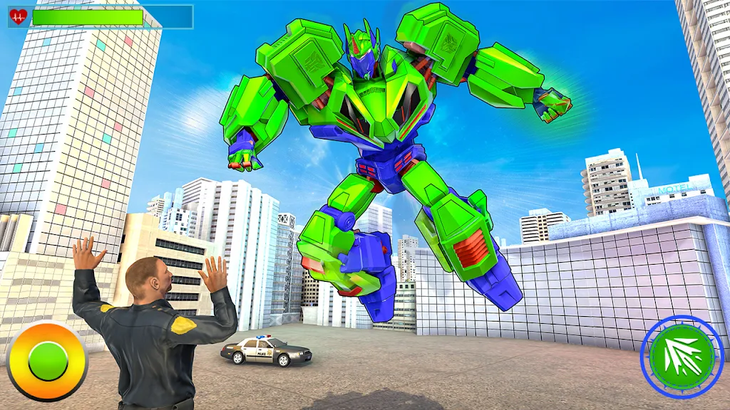 Robot Hero City Battle スクリーンショット 1