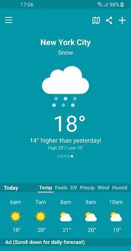 Weather & Clima - Weather Sky ဖန်သားပြင်ဓာတ်ပုံ 2