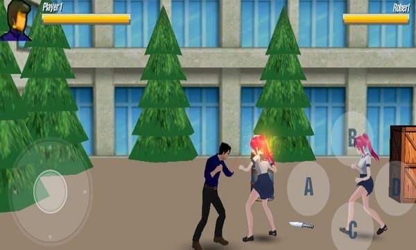 College Fight Mod Capture d'écran 3