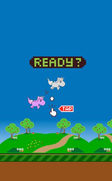 Flappy Unicorn Скриншот 2