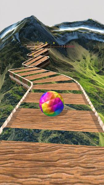 Sky Rolling Balls 3D ภาพหน้าจอ 0