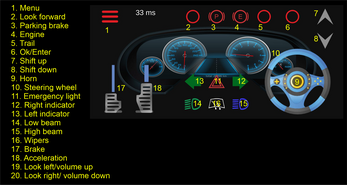 Steering Wheel Emulator(Euro Truck) Schermafbeelding 2