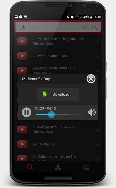 YouTube MP3 Converter Скриншот 3