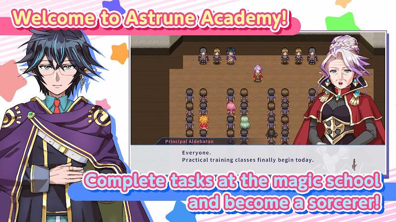 RPG Astrune Academy Ảnh chụp màn hình 0