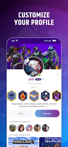 GameTree: LFG & Gamer Friends ภาพหน้าจอ 2