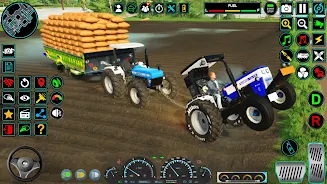 Indian Tractor Game 2023 Captura de tela 1