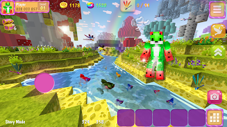 Candy World: Craft Captura de pantalla 1