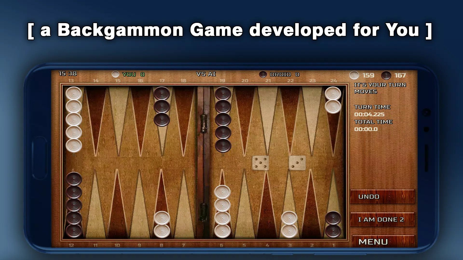 Schermata Backgammon Games : +18 0