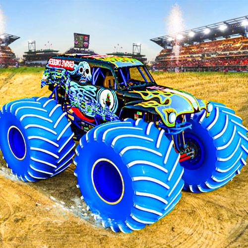 Extreme Monster Truck Game 3D Tangkapan skrin 0