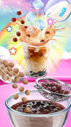Unicorn Bubble Tea - Icy Drink স্ক্রিনশট 2